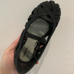 Melissa x Jason Wu Black Jelly Ballet Flats – Mini Melissa Kids Size 27